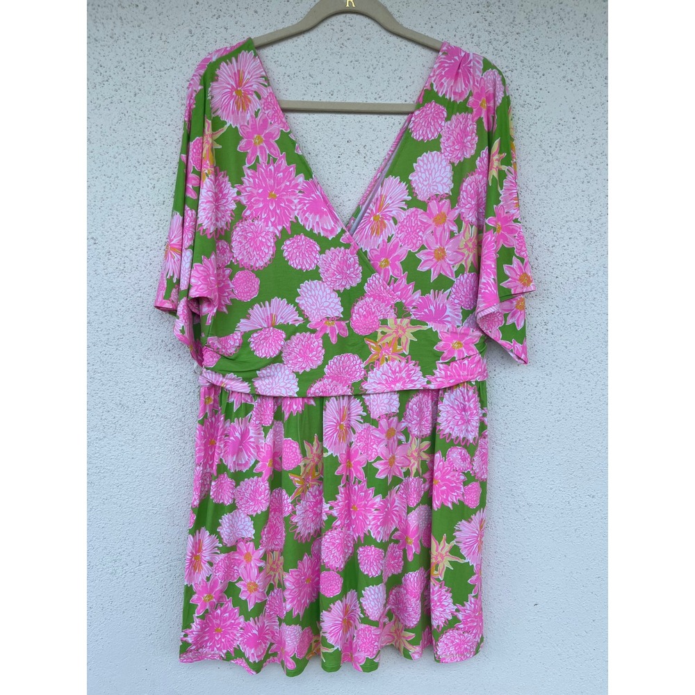 Lilly Pulitzer Parigi Knit Skort Romper Multi seaside Garden XXL NWT - Picture 7 of 7
